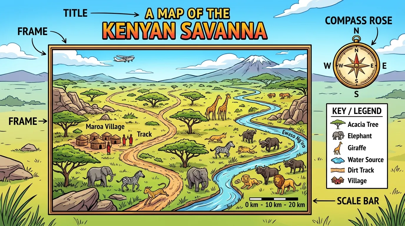 Parts of Our Map